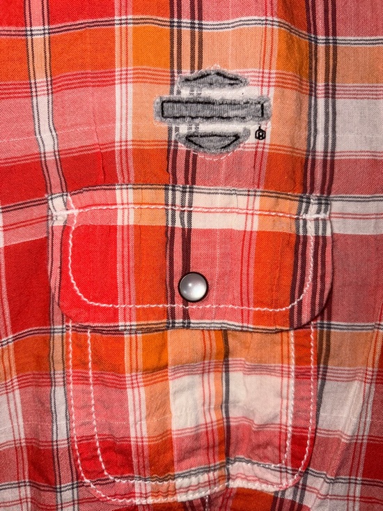Harley-Davidson Short Sleeve Button Up - Picture 2 of 5